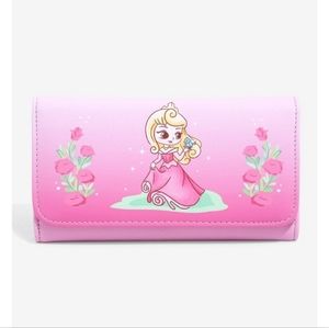 Loungefly Disney Sleeping Beauty Chibi Aurora Flap Wallet